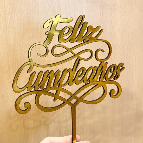 Topper Feliz Cumpleaños