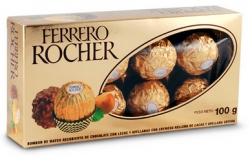 Chocolates Ferrero en caja